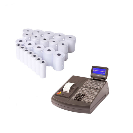 Customized Size POS Receipt Thermal Paper Rolls BPA Free Thermals Printer Cash Register Paper Roll