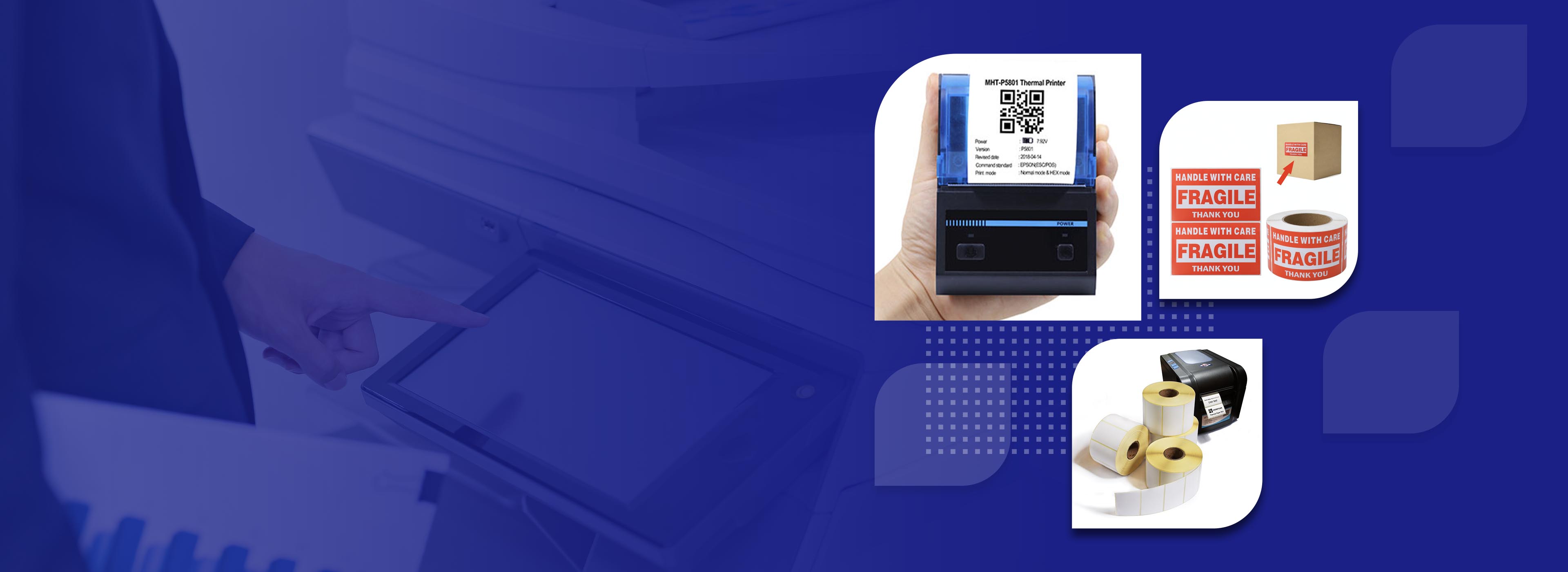 ملصقات حرارية مقاومة للماء